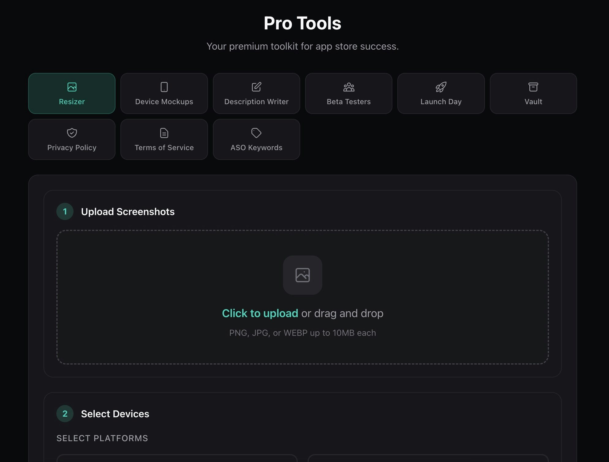 AppStoreReady - Screenshot 5 showing product features and functionality