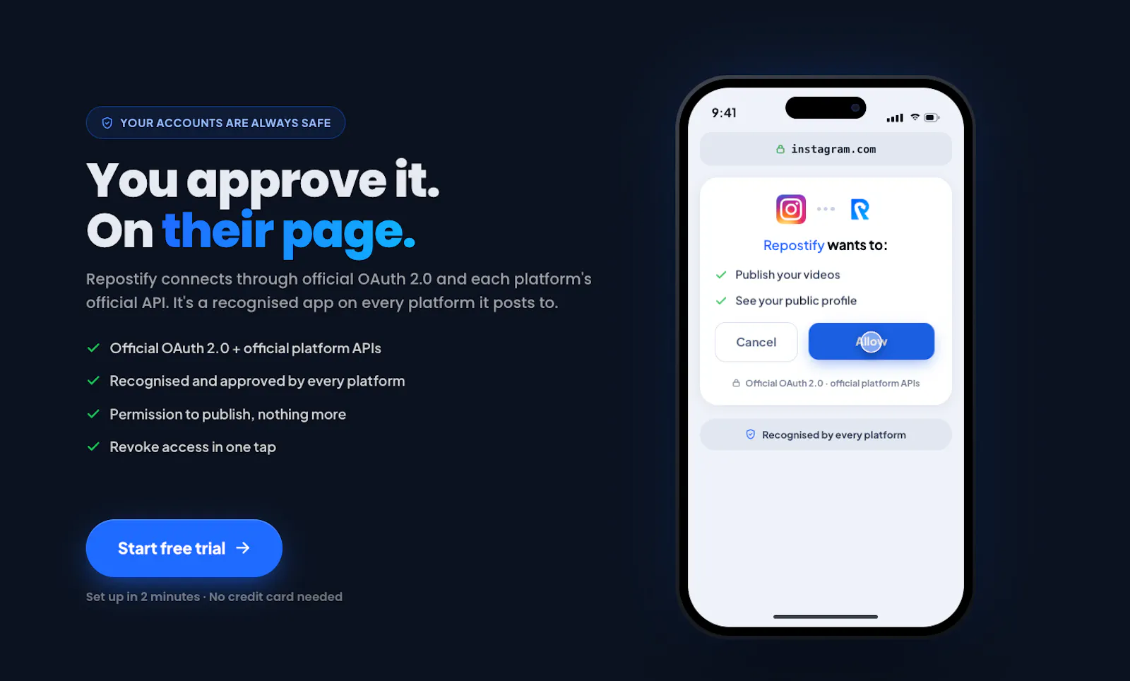  Repostify screenshot 3