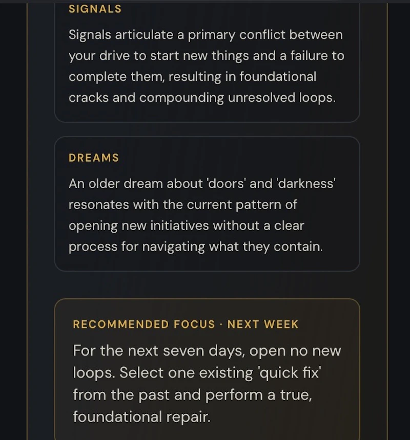 Saga AI – Pattern Intelligence screenshot 4