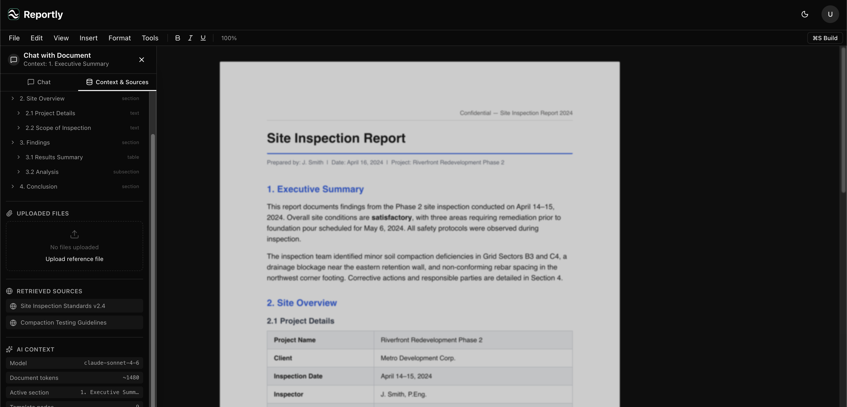 Reportly gallery image