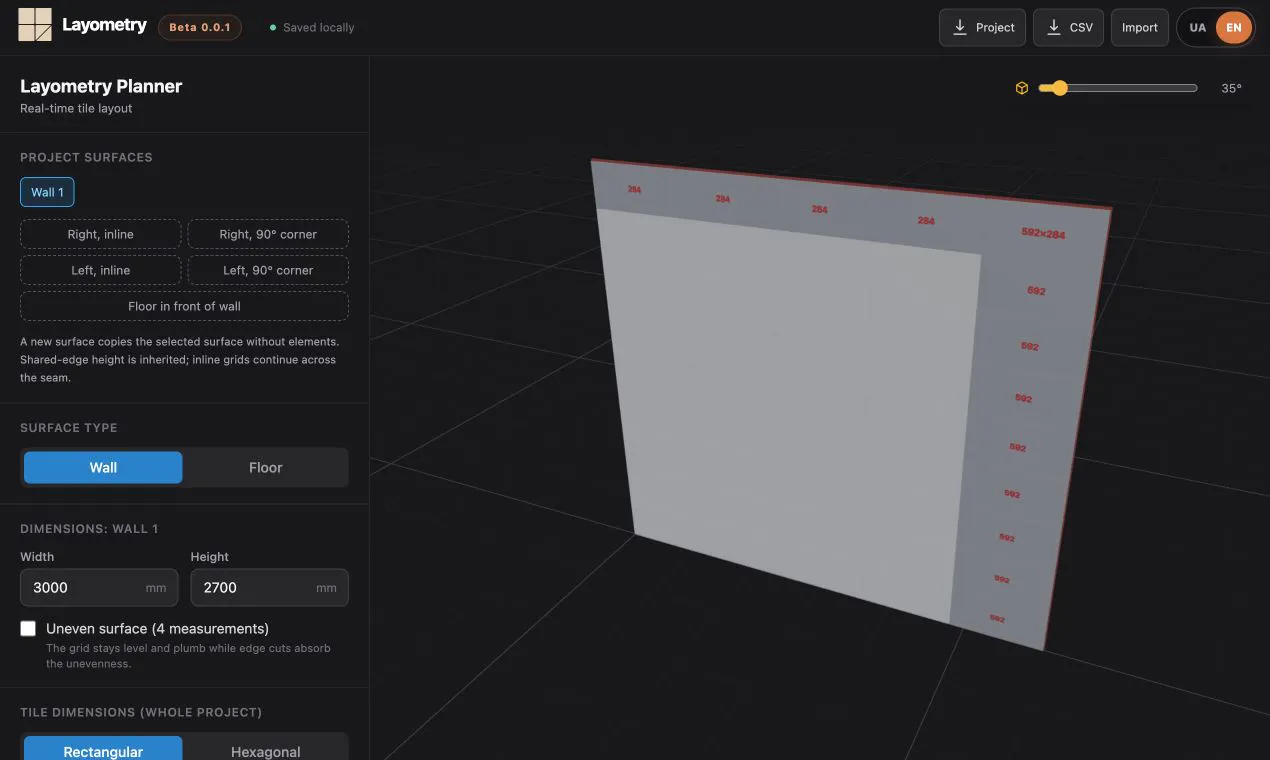 Layometry: Free 3D Tile Planner gallery image