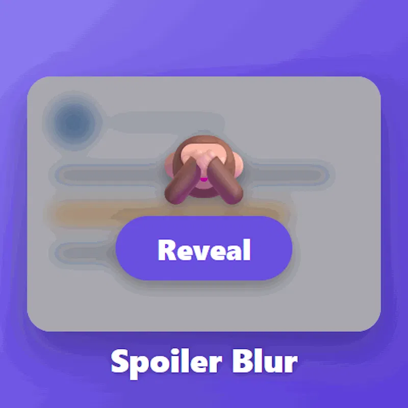 Spoiler Blur screenshot 3