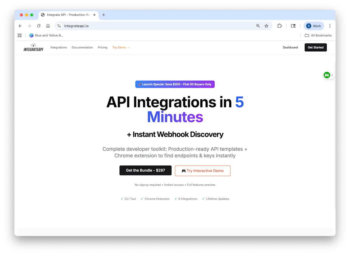 IntegrateAPI