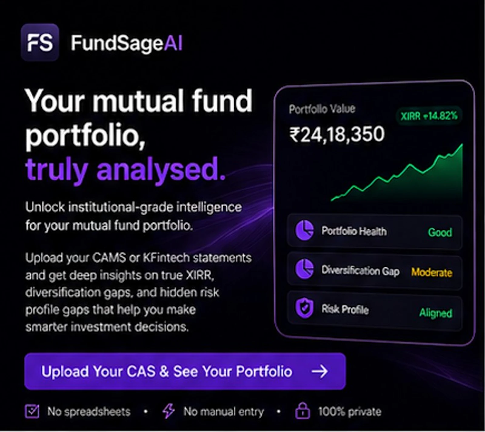 FundSageAI screenshot 1