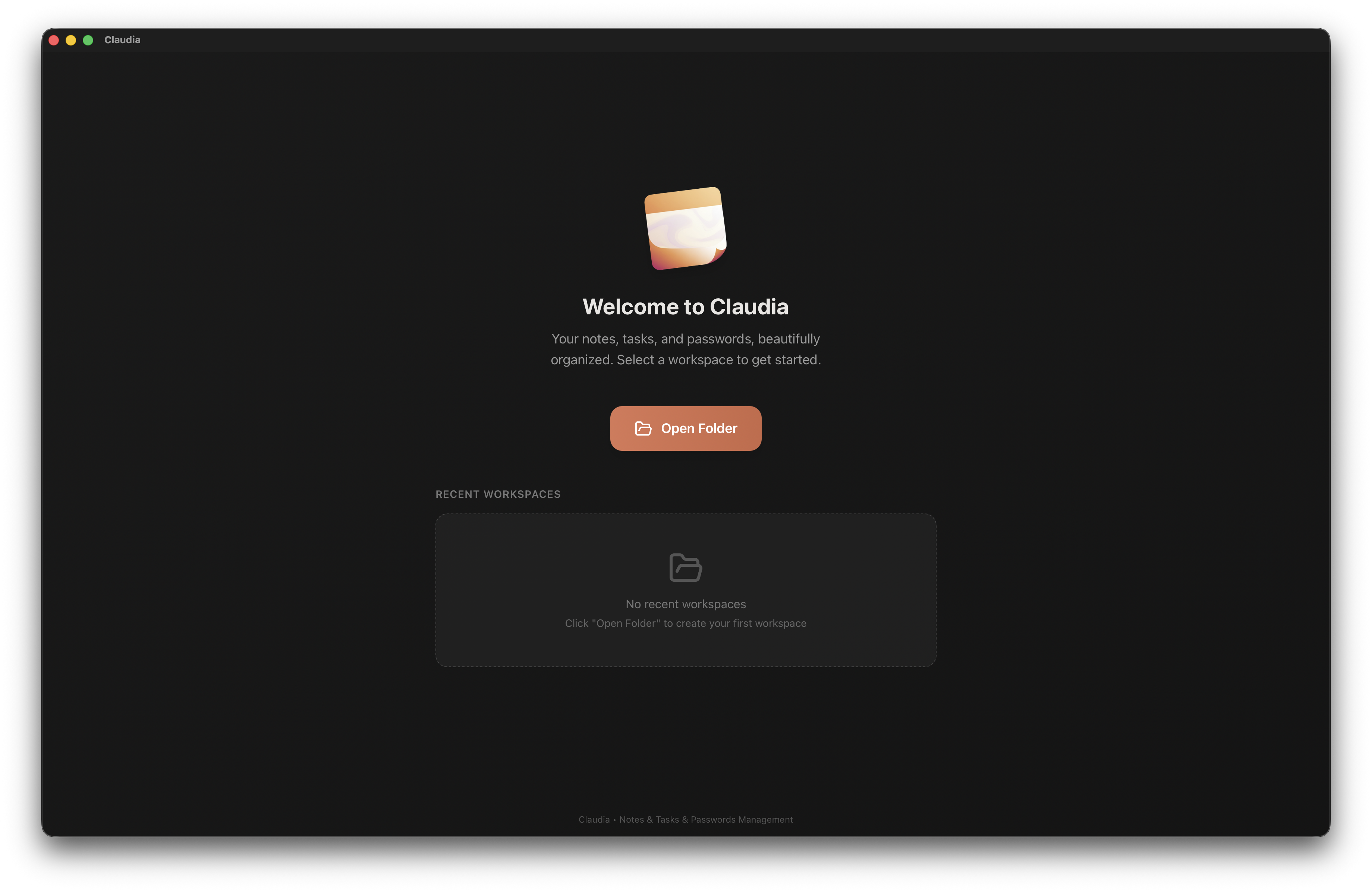 Claudia - Main product screenshot demonstrating key features and user interface
