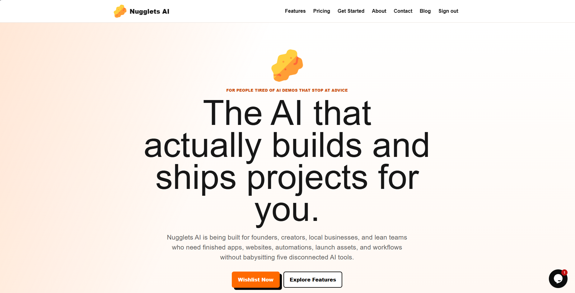 Nugglets AI gallery image