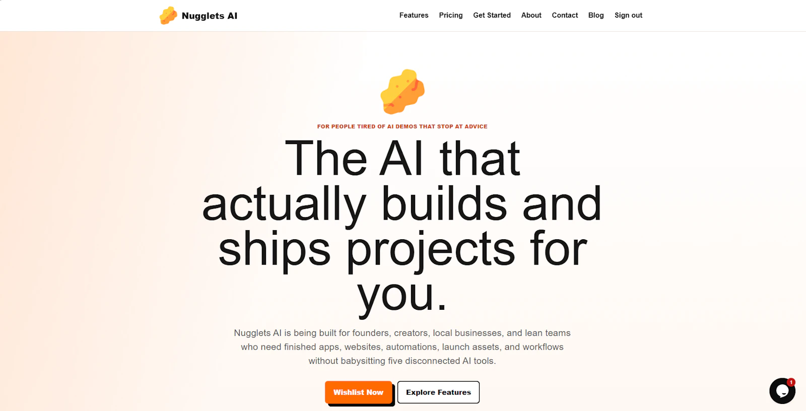 Nugglets AI screenshot 1