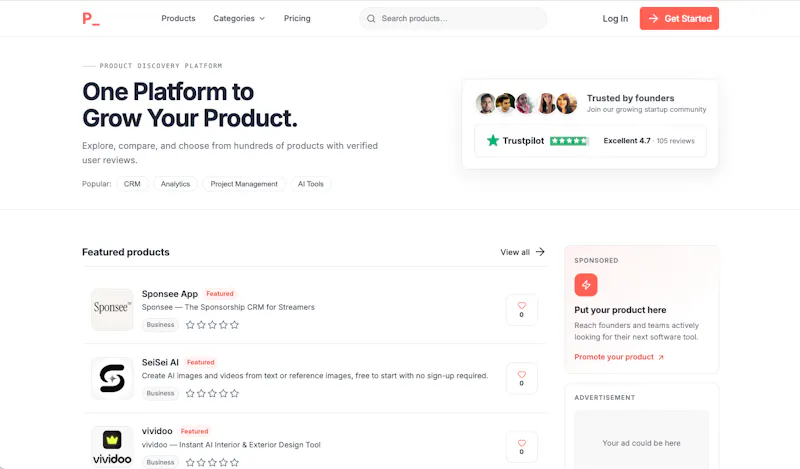 ProductInspire screenshot 1