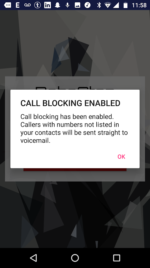 RoboStop: Telemarketer Call Blocking for Android gallery image