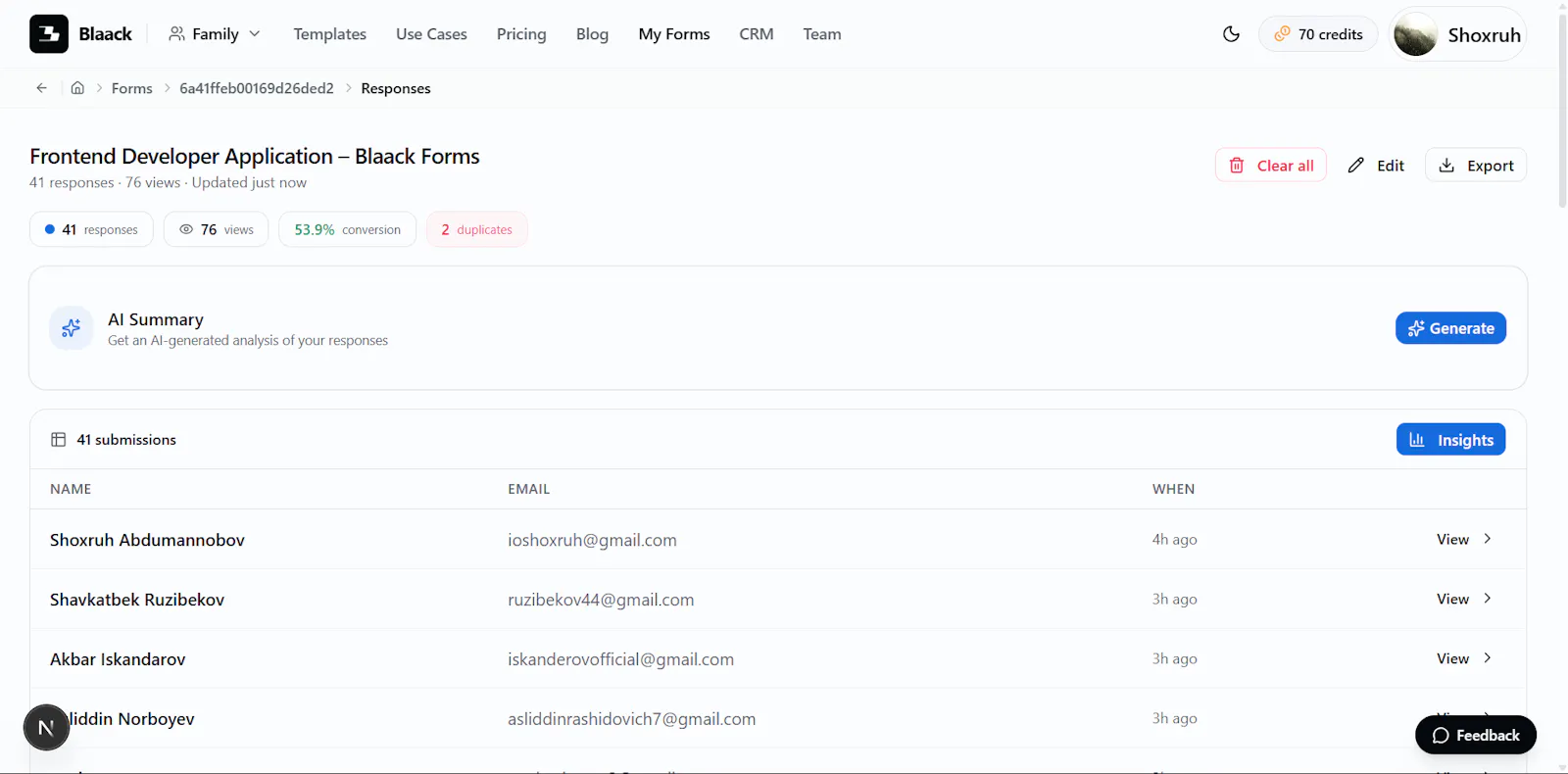 Blaack screenshot 5