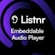 Audio Player Widgets by Listnr