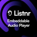 Audio player widgets by Listnr