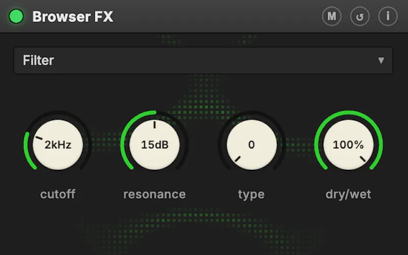 Browser FX: Chrome Audio Effects + MIDI screenshot 3