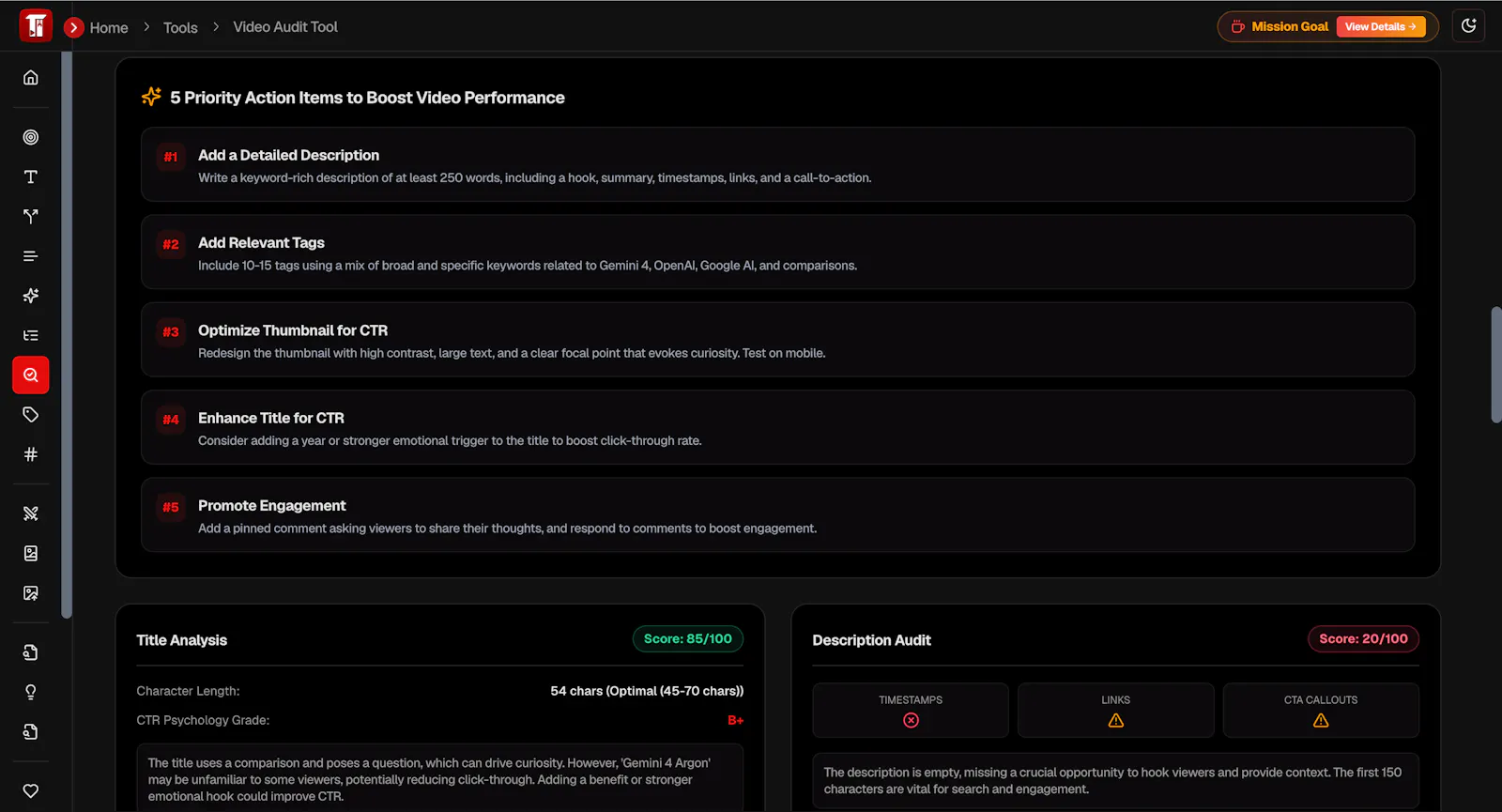 TubeTool.ai screenshot 4