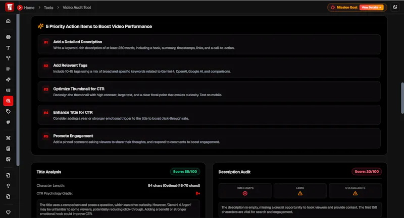 TubeTool.ai screenshot 4