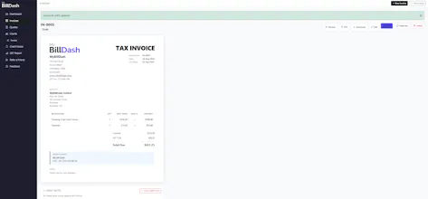 MyBillDash – Invoicing for Small Biz gallery image