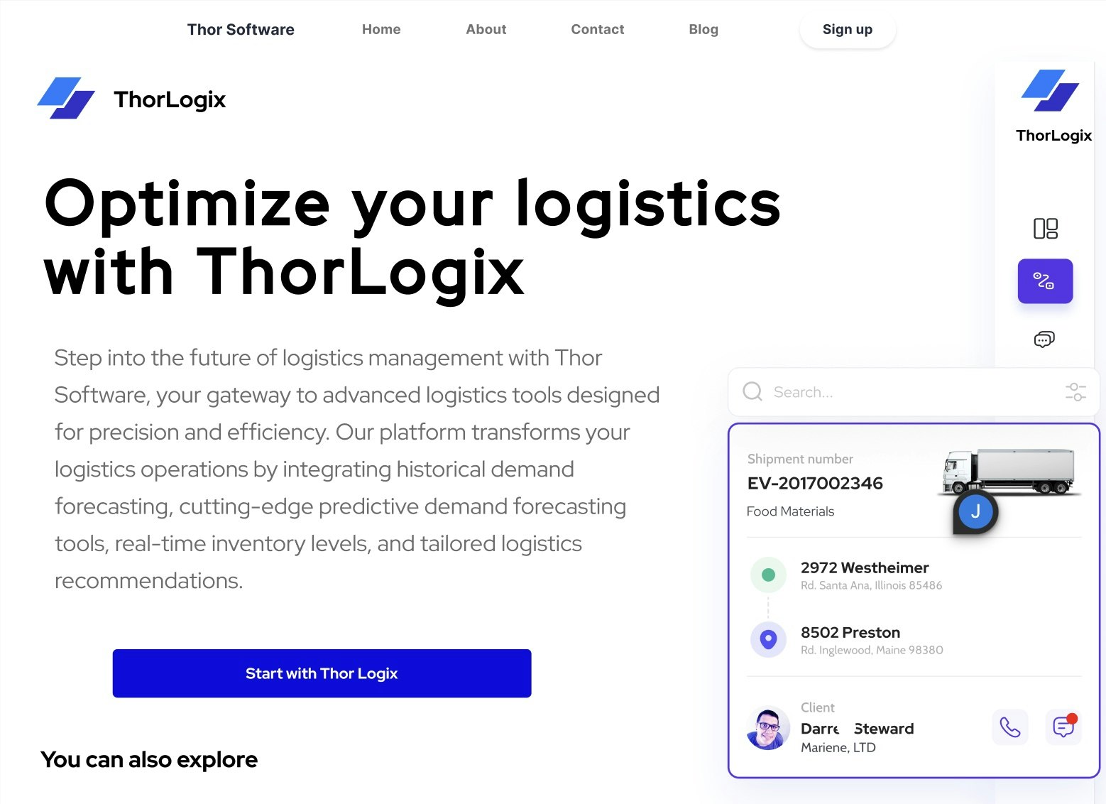 Média Logiciel Thor - Rendre les cadres avec des informations prédictives 1