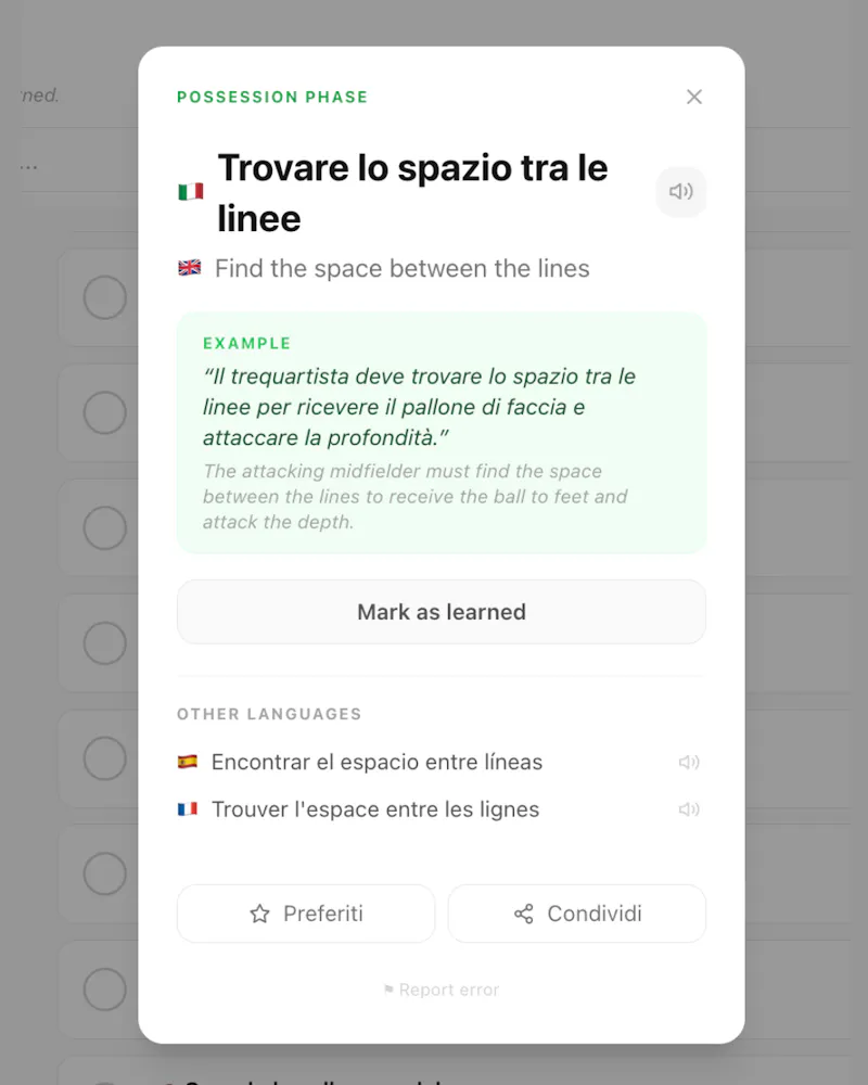 Football Vocabulary screenshot 2