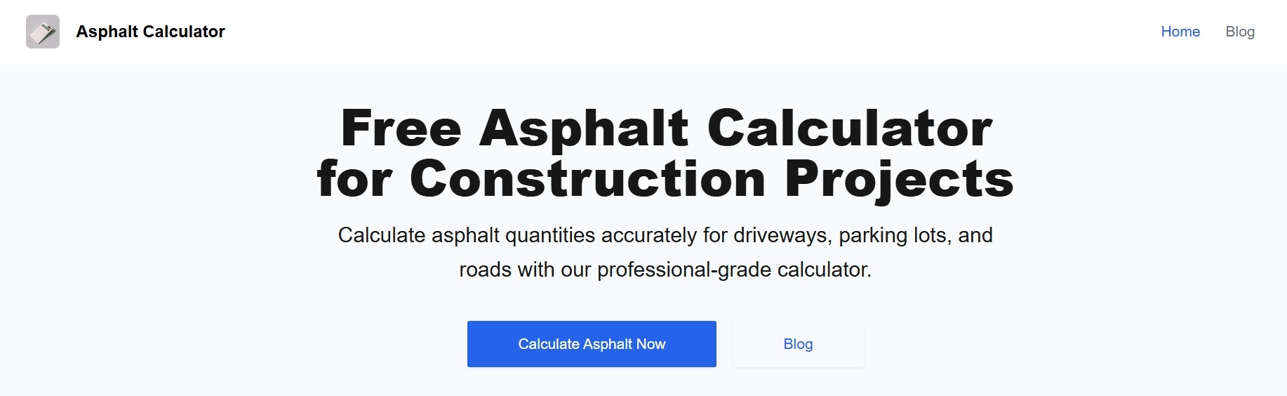Asphalt Calculator gallery image