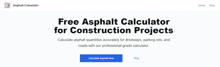 Asphalt Calculator gallery image