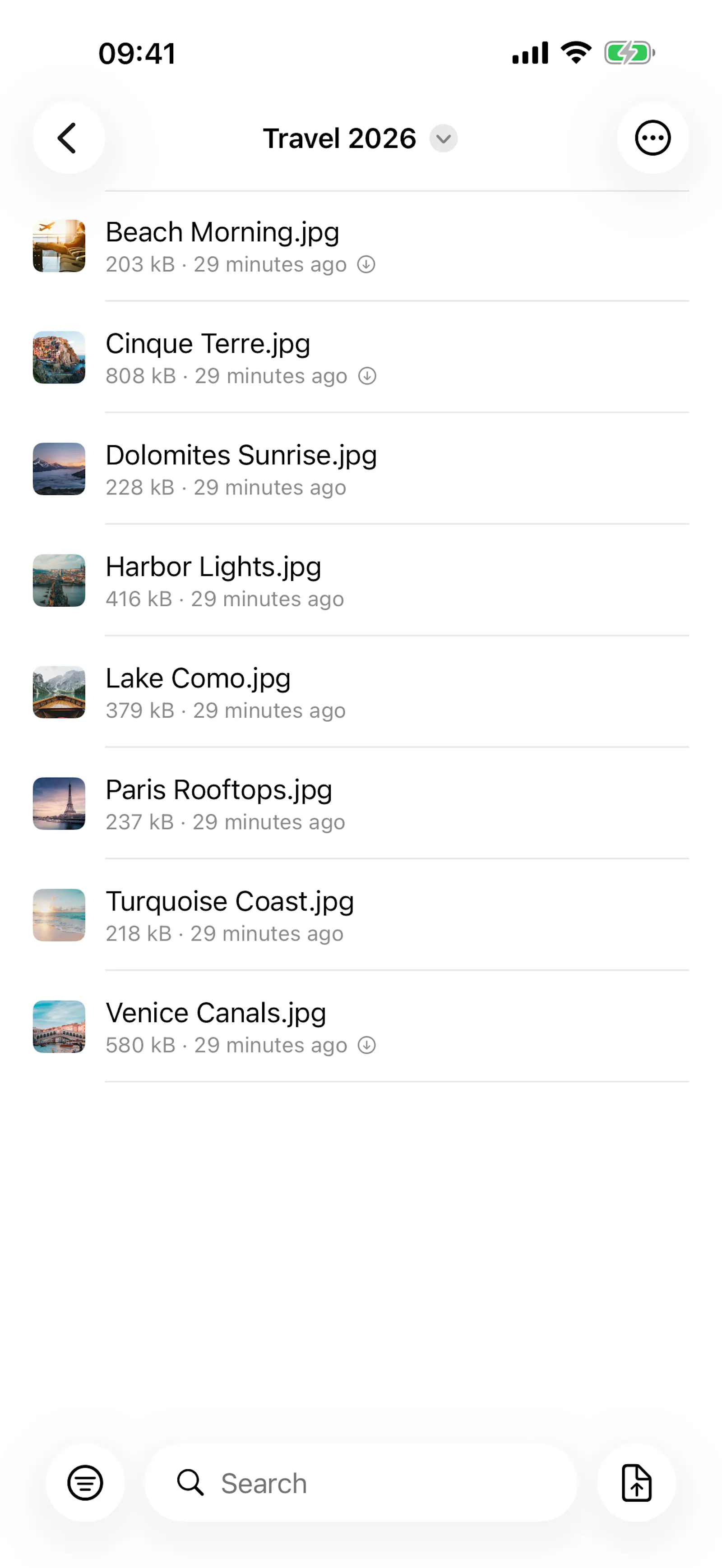WebDAV Browser - iOS App screenshot 5