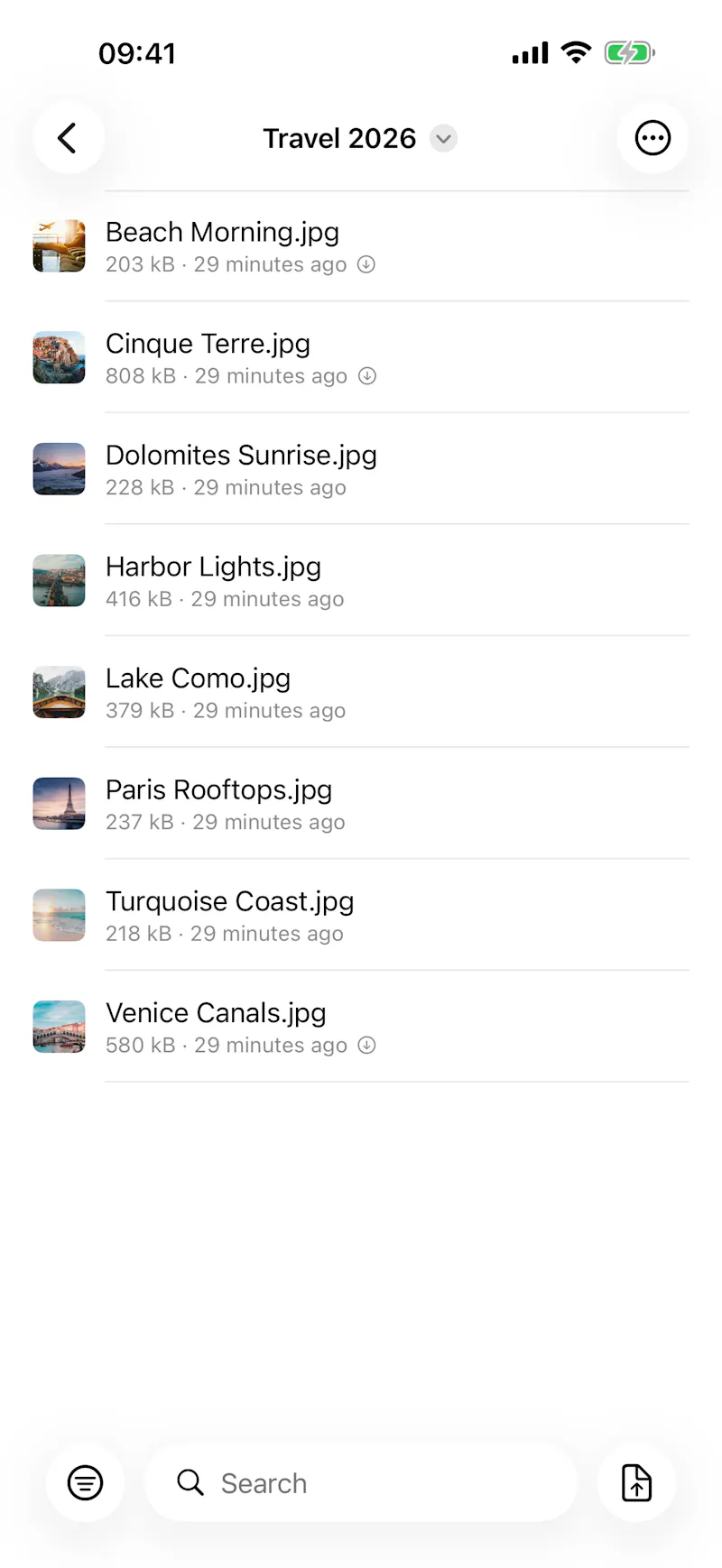 WebDAV Browser - iOS App screenshot 5