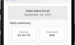 Daily Sales Email image