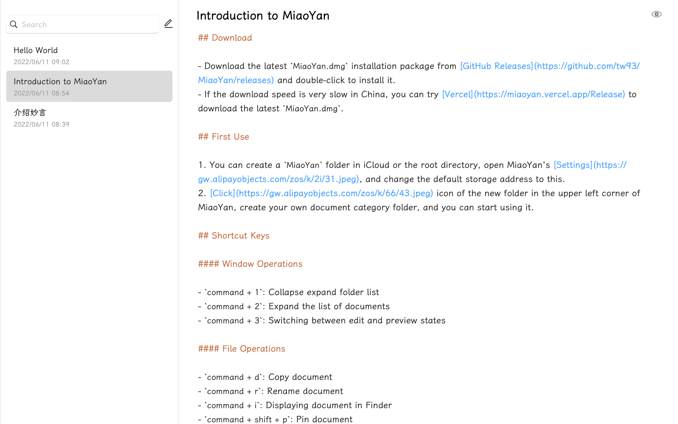 Mi Aoy Press - Harika cümleler yazmanıza yardımcı olmak için hafif Markdown uygulaması. medya 8