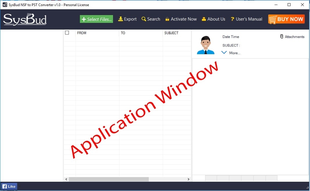 SysBud OST to PST Converter gallery image