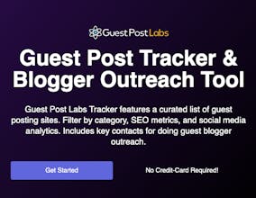 Guest Post Labs - Blogger Outreach Tool gallery image