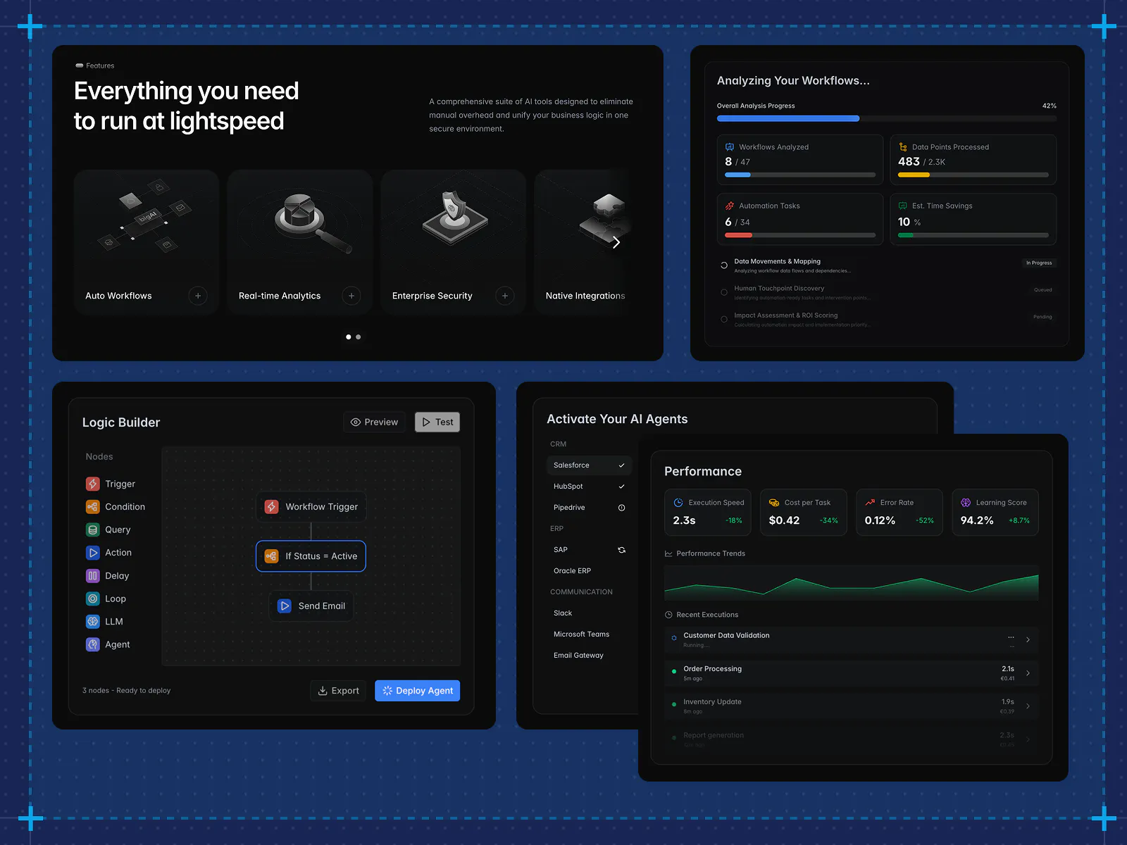 bigA.i Workflow Next.js Template gallery image