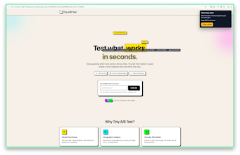 Tiny A/B Test gallery image