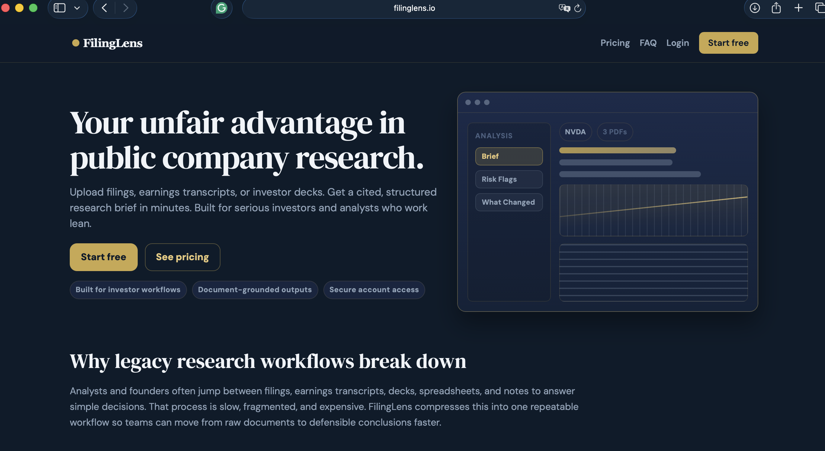 FilingLens gallery image