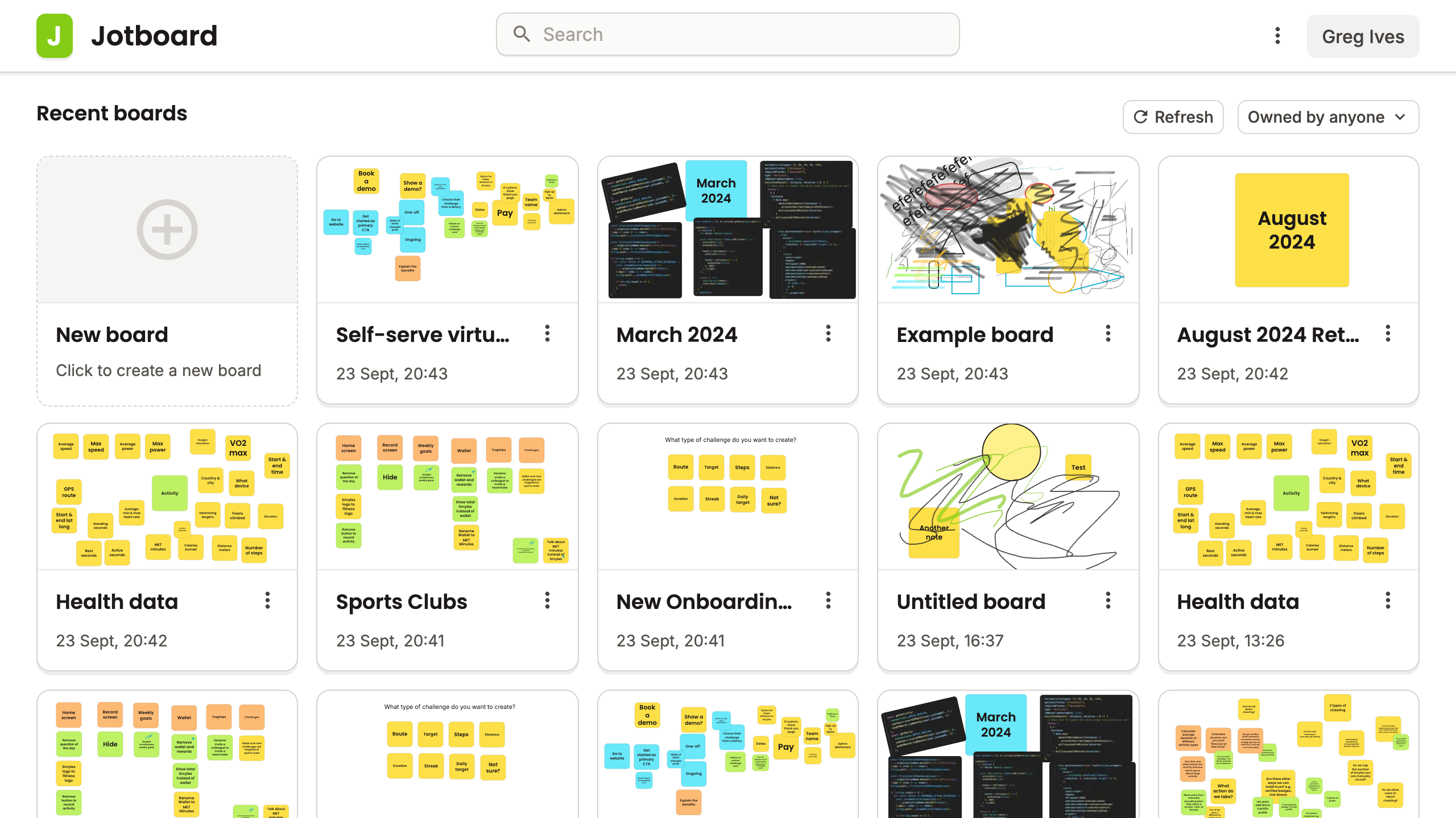 Jotboard gallery image