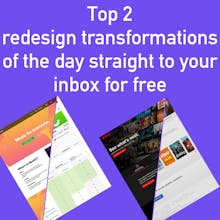 2 Redesign Transformations every day gallery image