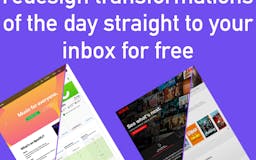 2 Redesign Transformations every day media 3