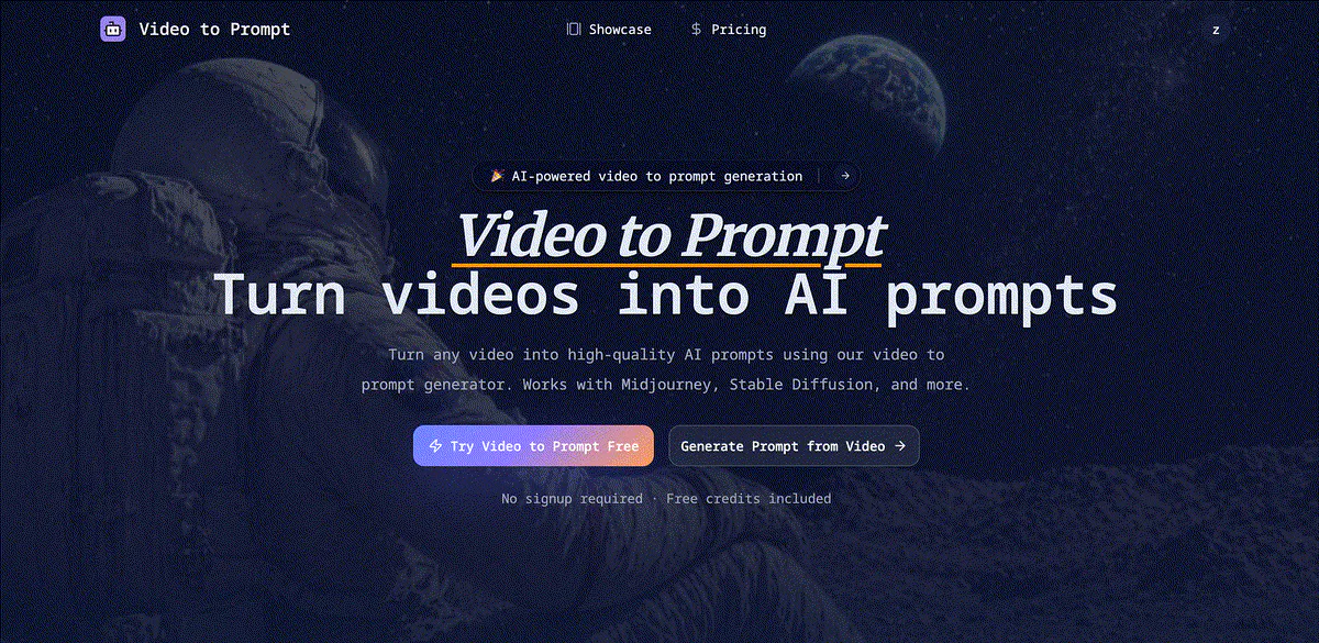 Video to Prompt gallery image