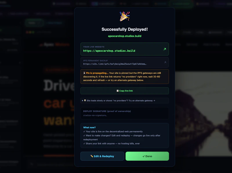 StudioXBuilder screenshot 13