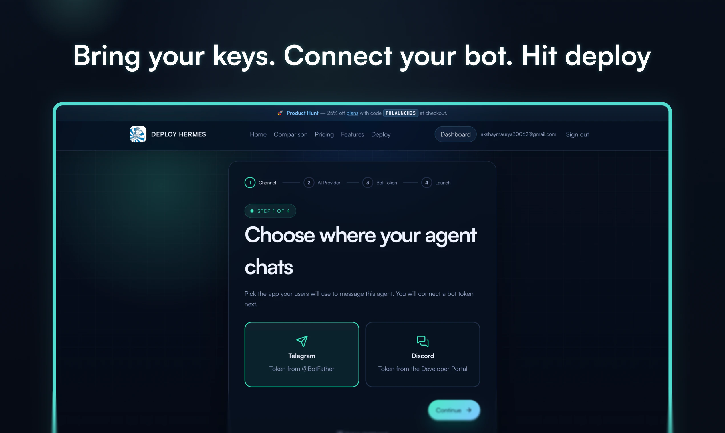 Deploy Hermes screenshot 3