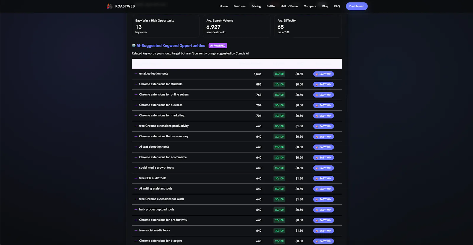 RoastWeb screenshot 8