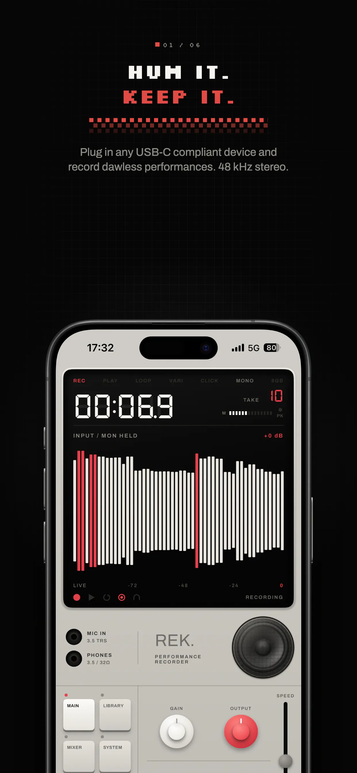 REK. The Performance Recorder gallery image