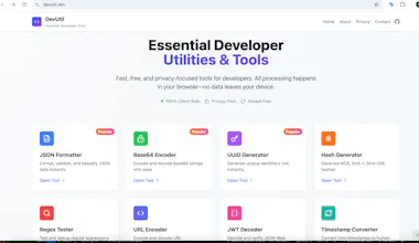 Developer Utilities gallery image