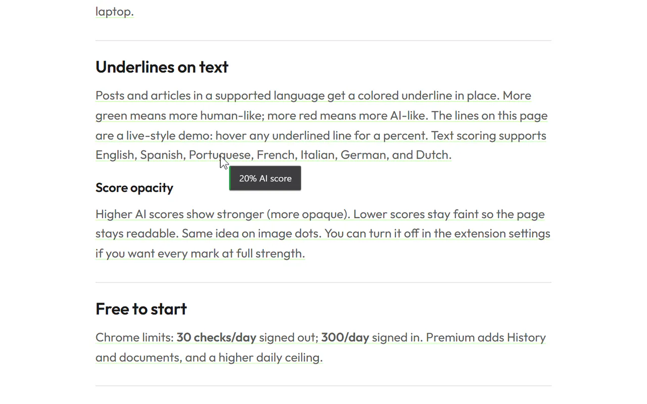 DotCheck: AI Media Detector gallery image
