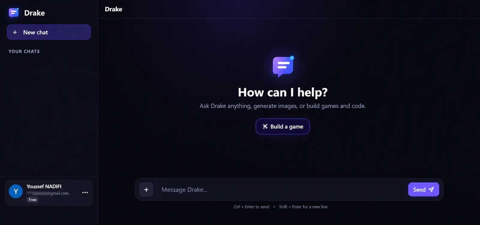 Drake AI screenshot 1