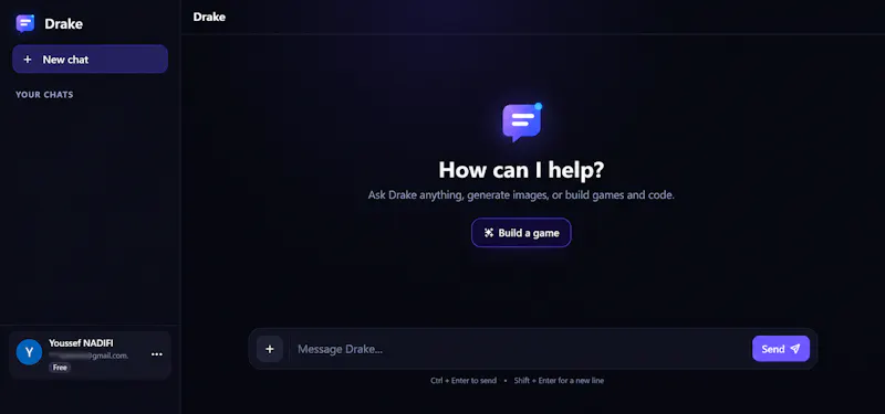 Drake AI screenshot 1