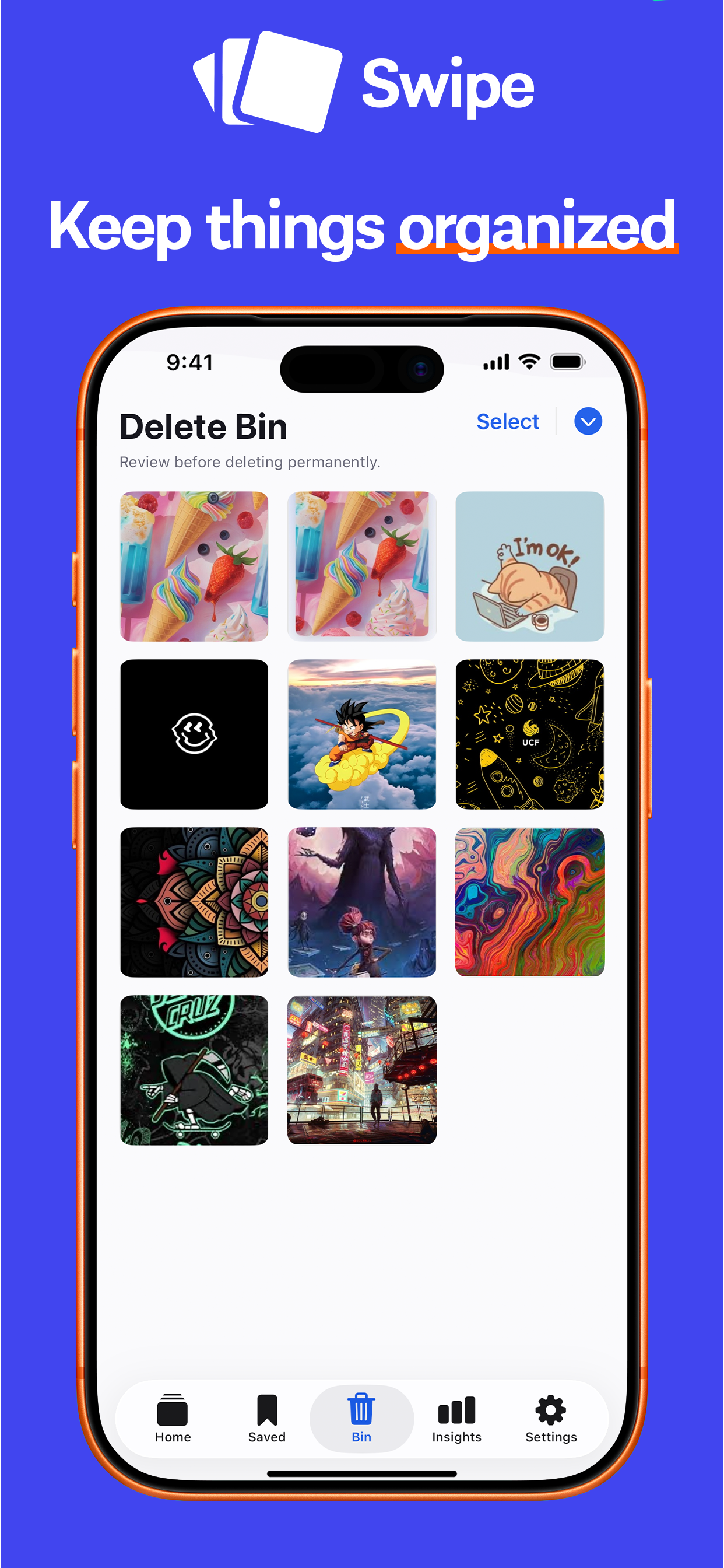 Photo & Video Cleaner: Swipe - Screenshot 5 showing product features and functionality
