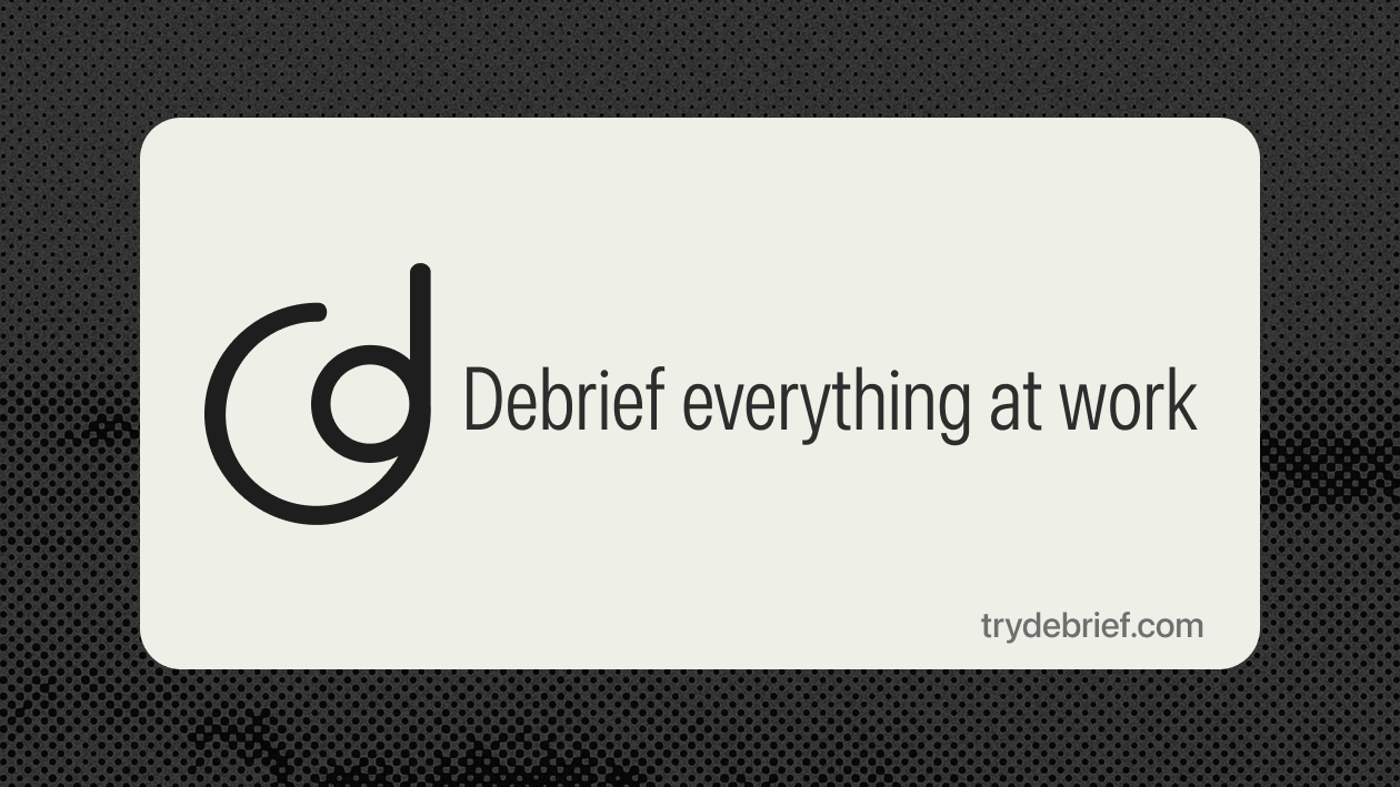 debrief gallery image