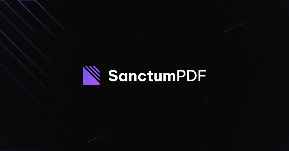 Banner del producto SanctumPDF