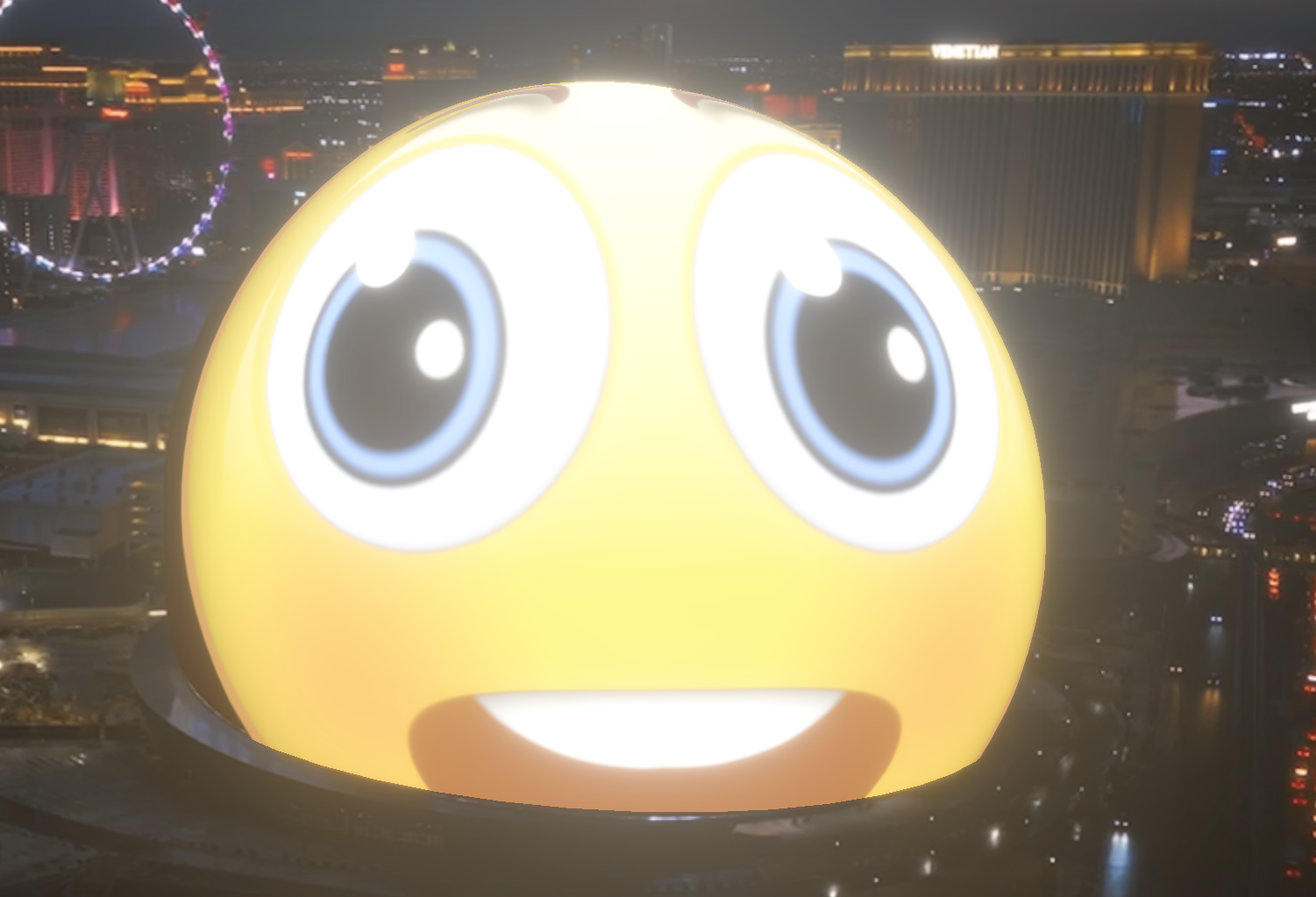 وسائط اكتب تظليلات لليفة (SIM) Vegas - Las Vegas Sphere تظليل مخصص ، صور مخصصة لـ MSG ، 2