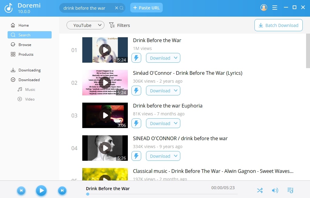 Downloader di musica mp3 Doremizone media 3